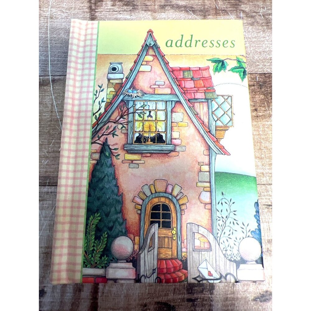 Mary Engelbreits Home Companion Address Book With Cottage Illustration